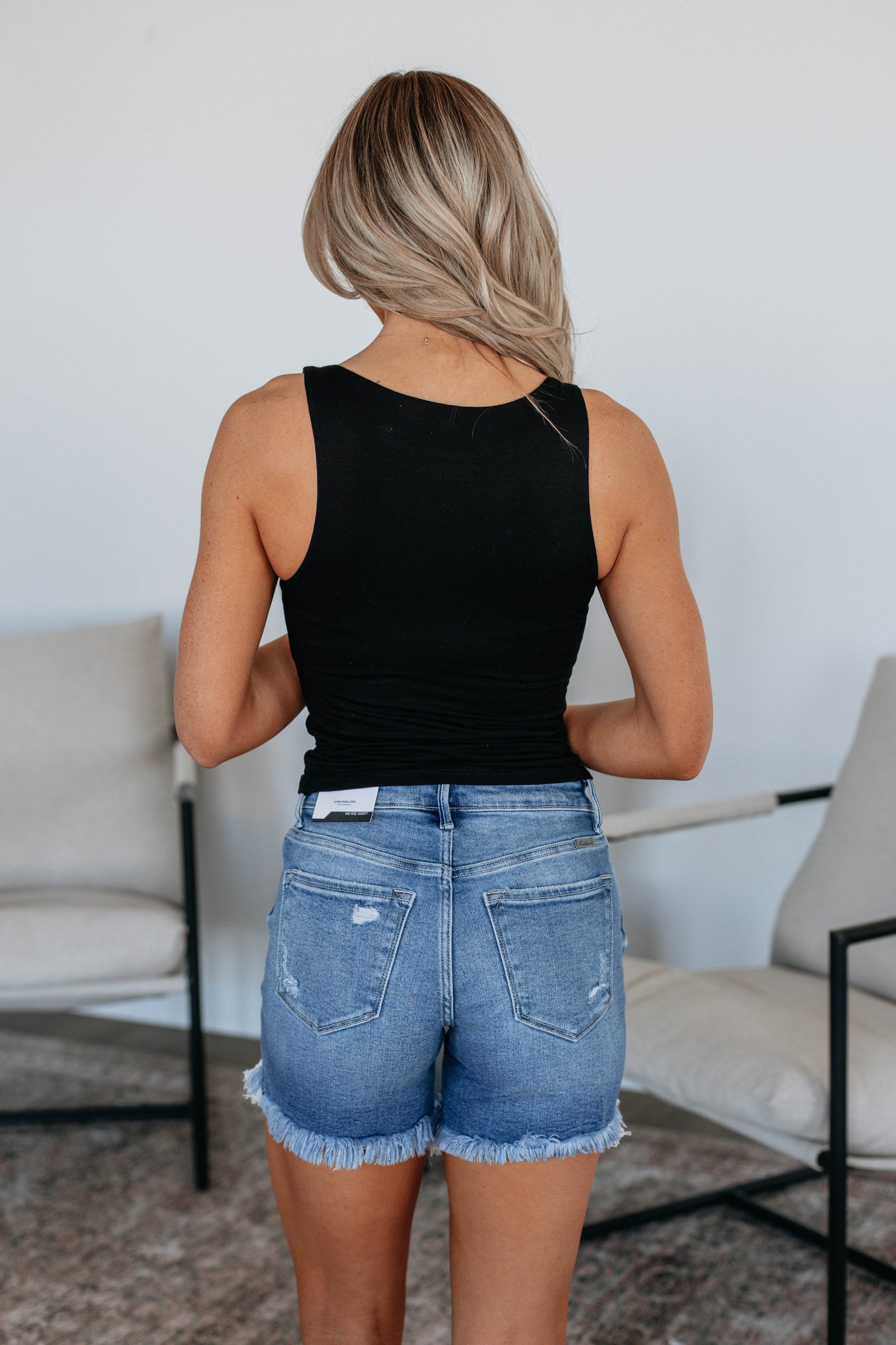 Ariel Basic Tank - Black - Image 4