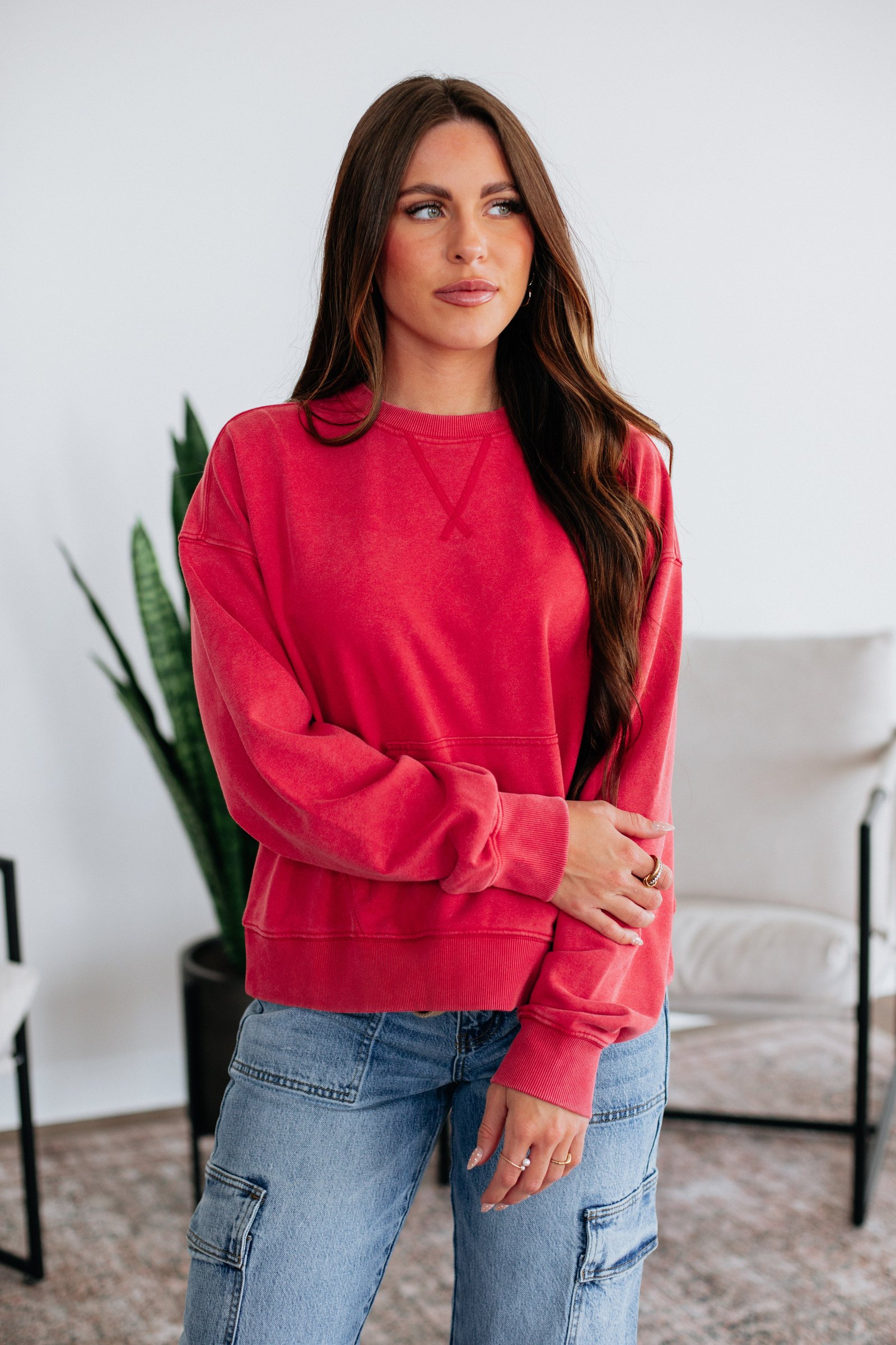 Bayleigh Washed Crewneck - Image 9