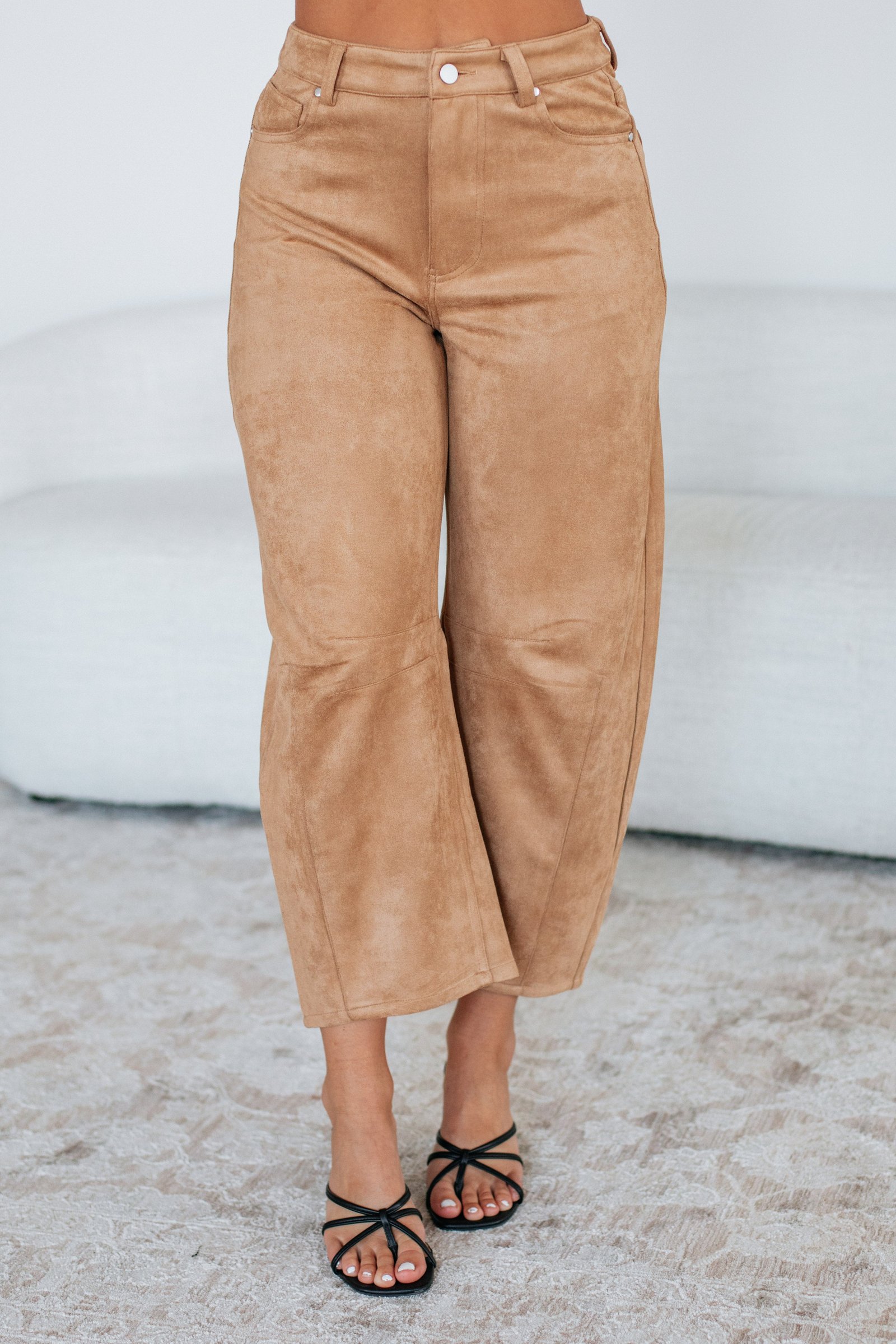 Elora Suede Pants - Image 9