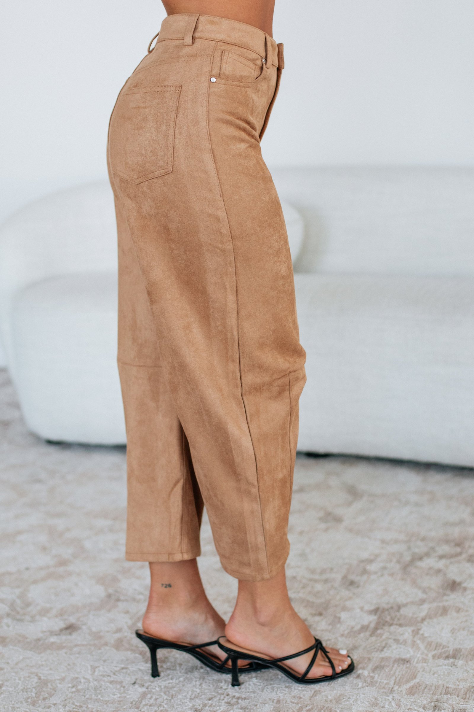 Elora Suede Pants - Image 10