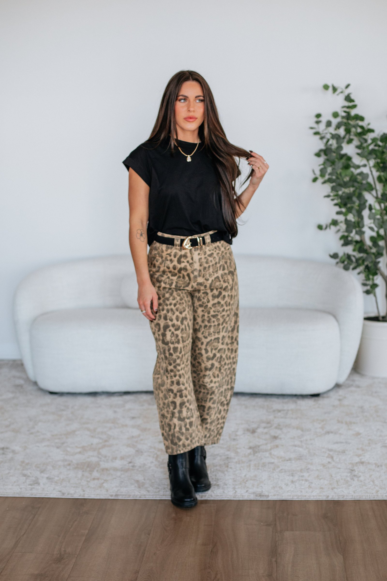 Karina Leopard Pants - Image 4