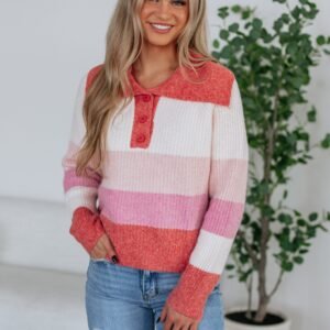 Elara Striped Sweater