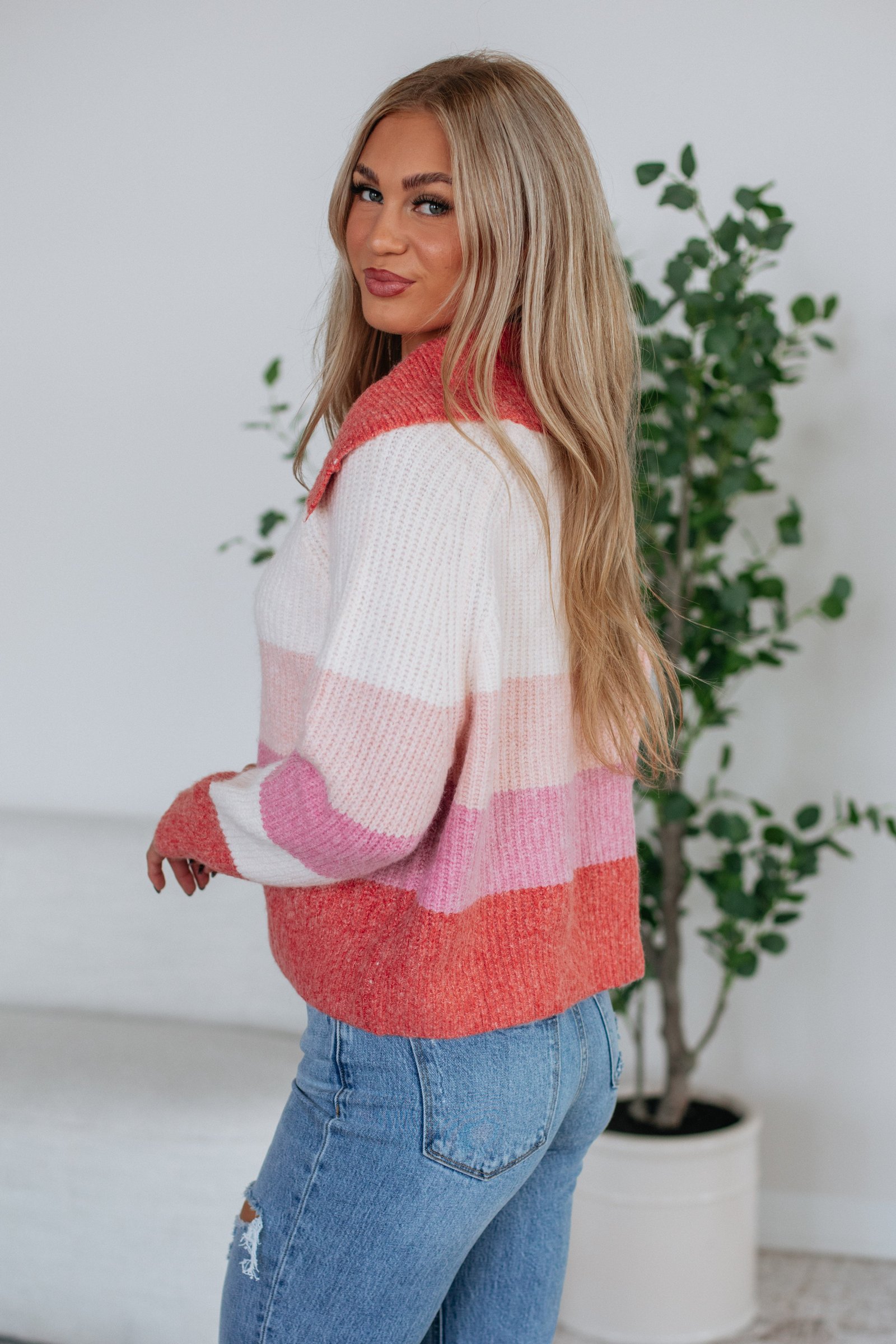 Elara Striped Sweater - Image 4