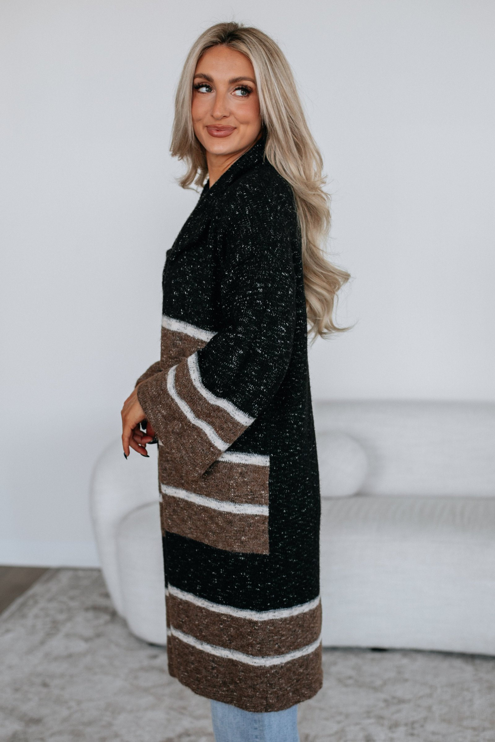 Lowell Striped Cardigan - Image 3