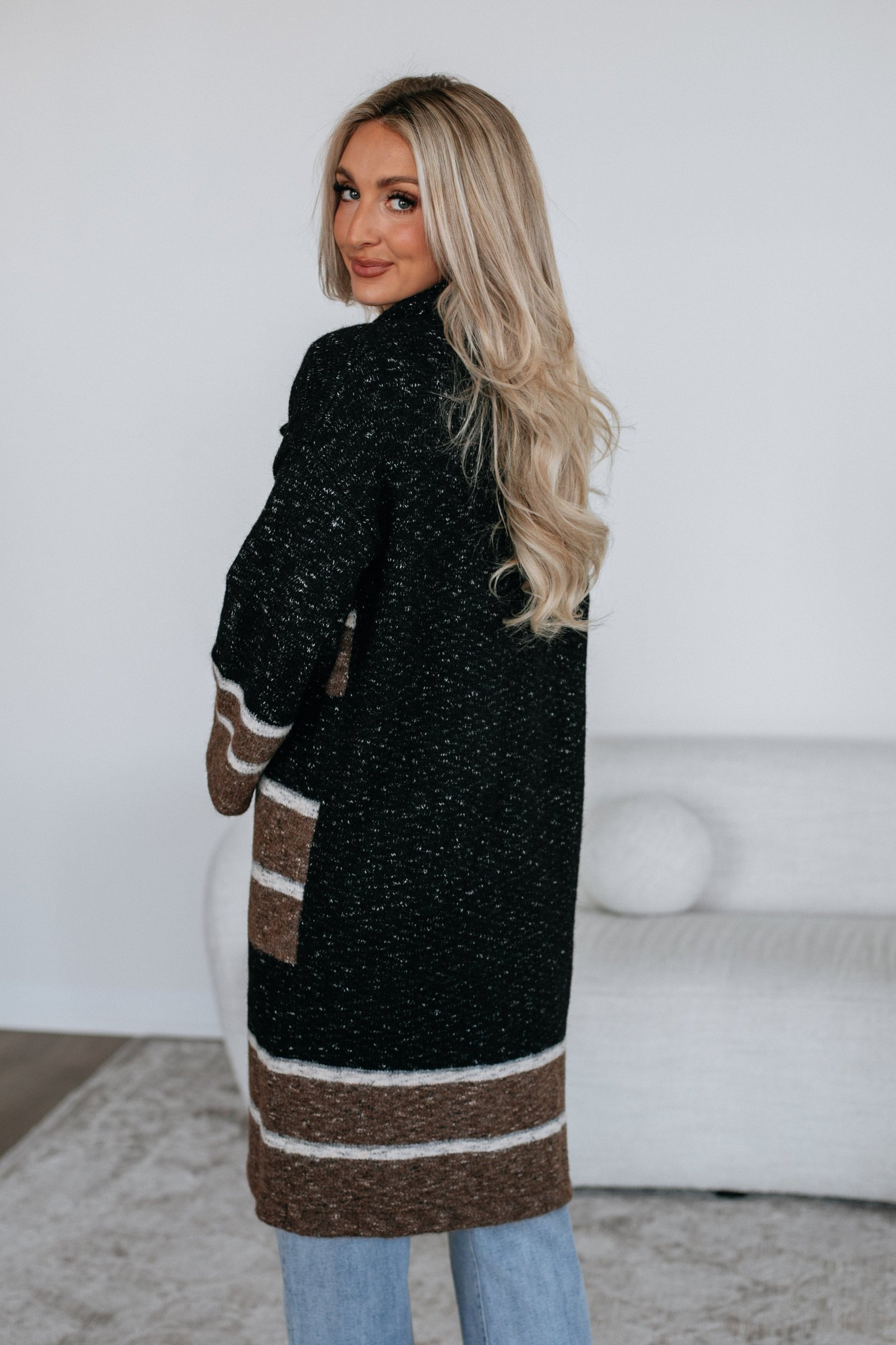 Lowell Striped Cardigan - Image 6