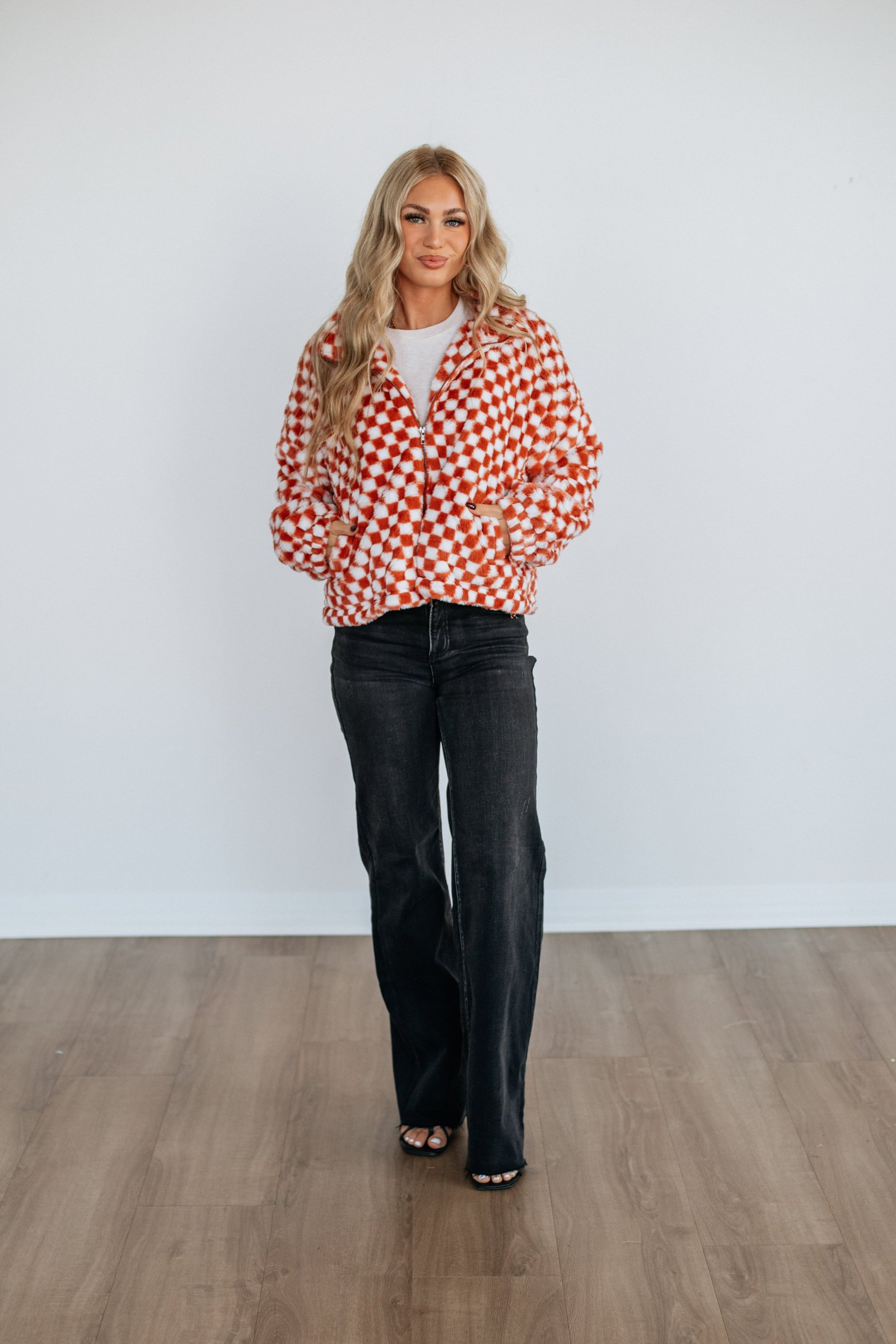 Kristen Checkered Jacket - Image 8