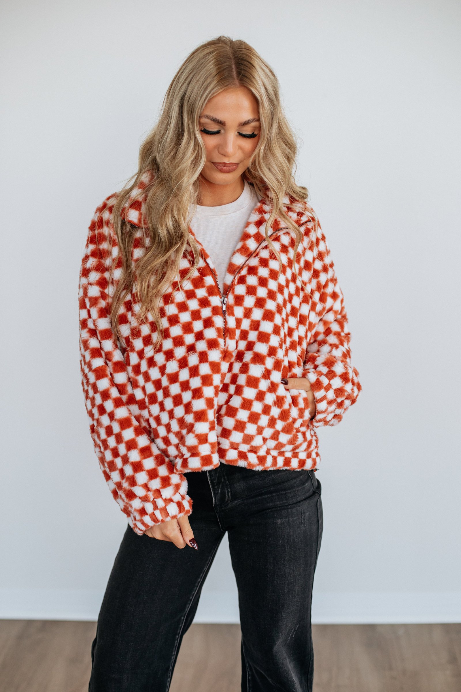 Kristen Checkered Jacket - Image 6