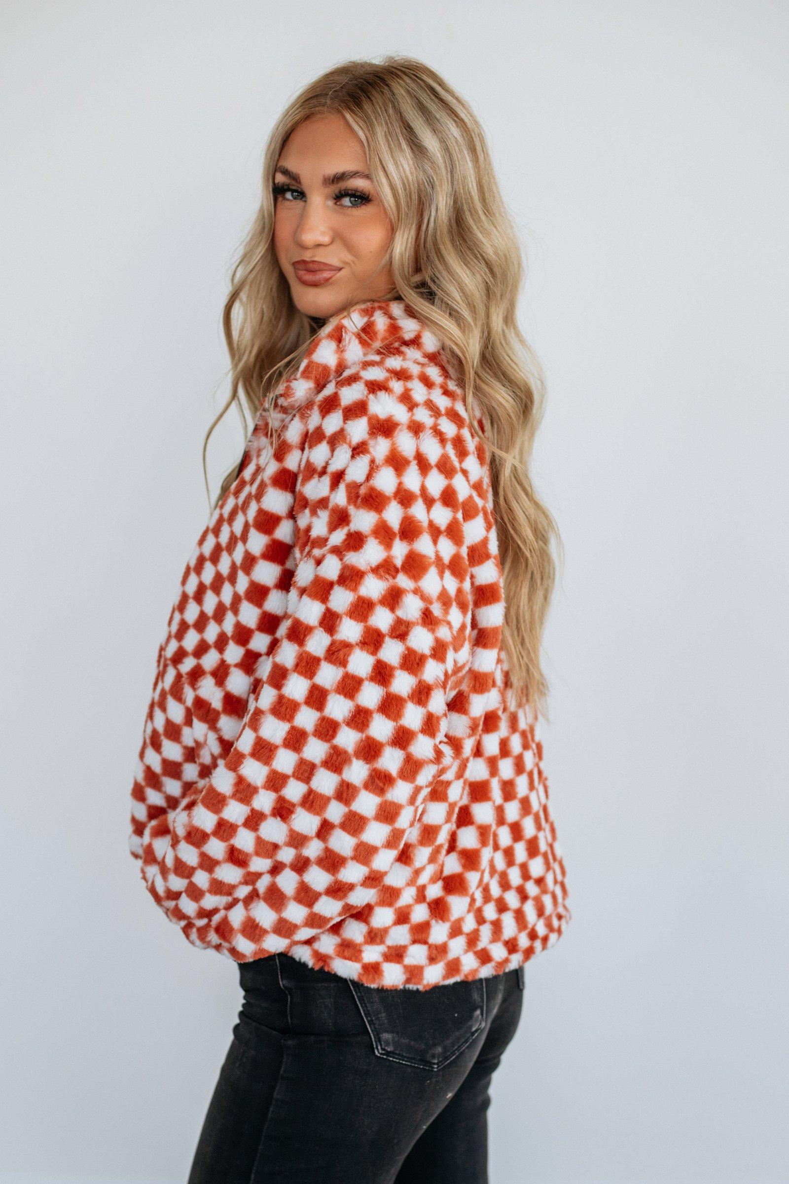 Kristen Checkered Jacket - Image 9