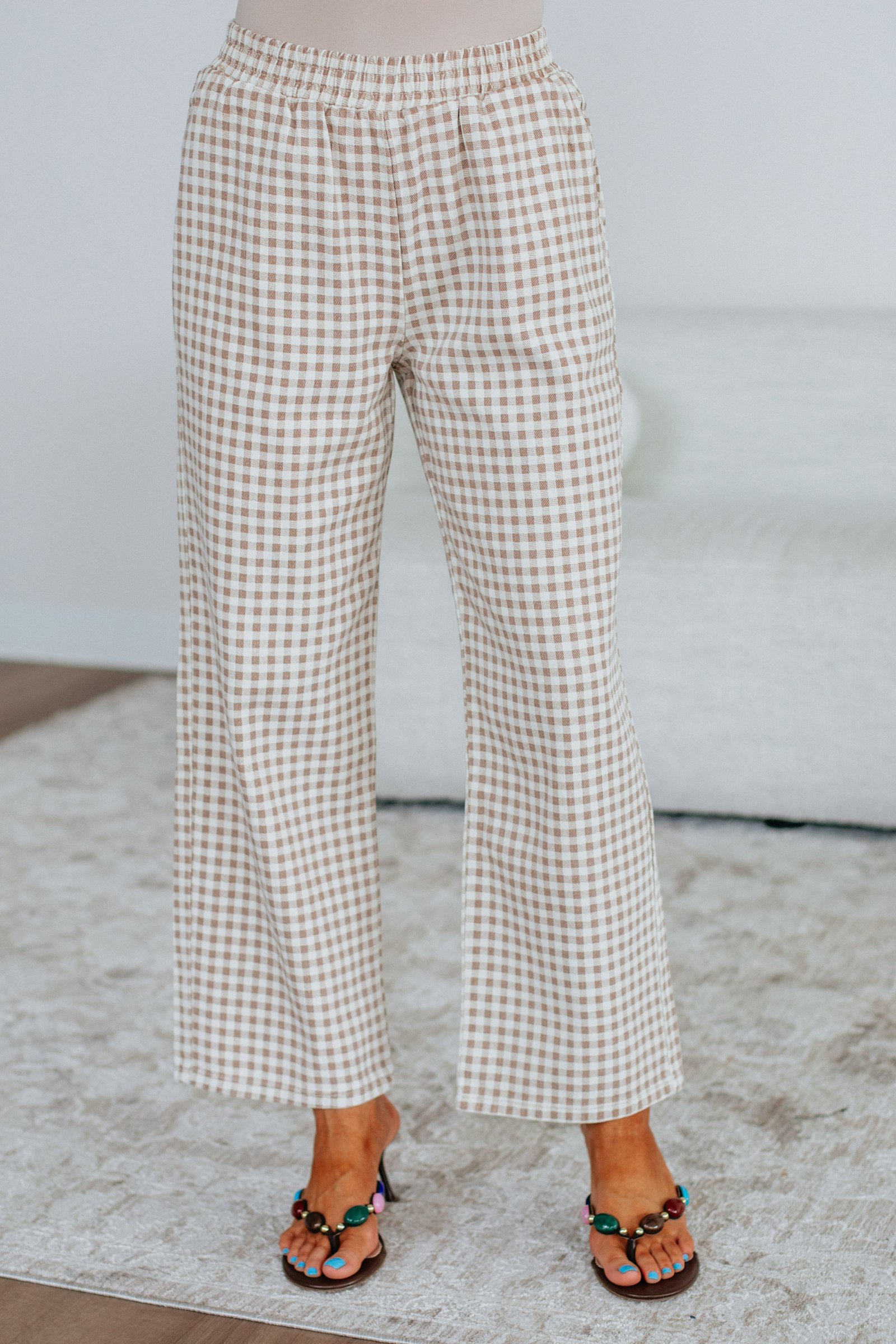 Rehna Gingham Pants - Image 2
