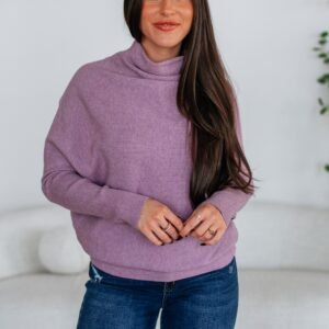 Gretchen Dolman Sweater - Lavender
