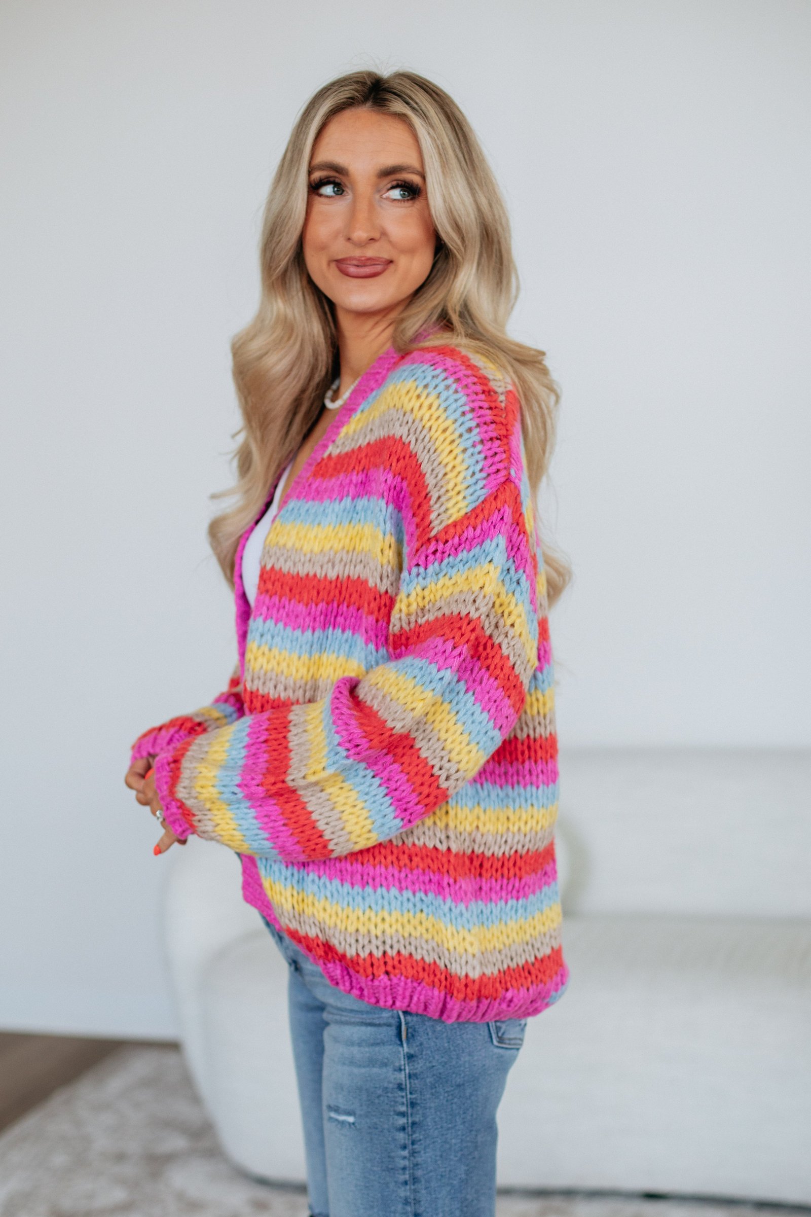 Noella Striped Cardigan - Image 10