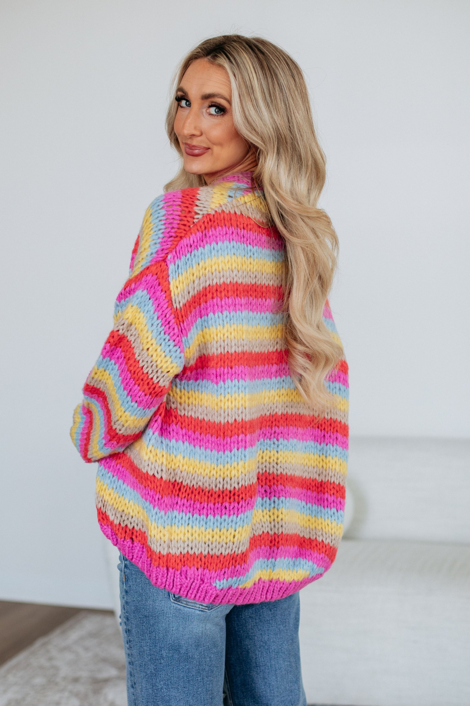 Noella Striped Cardigan - Image 11