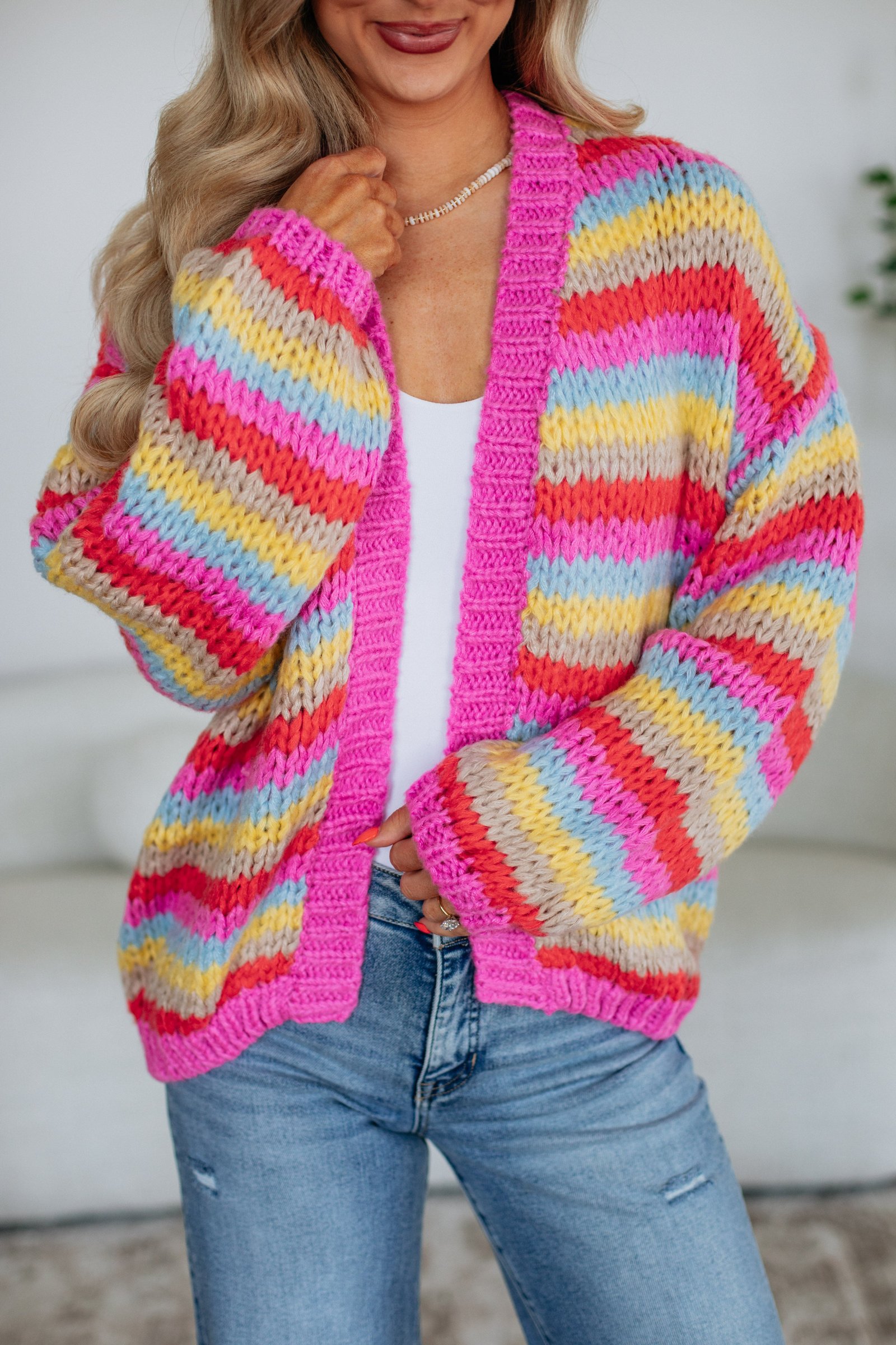 Noella Striped Cardigan - Image 8