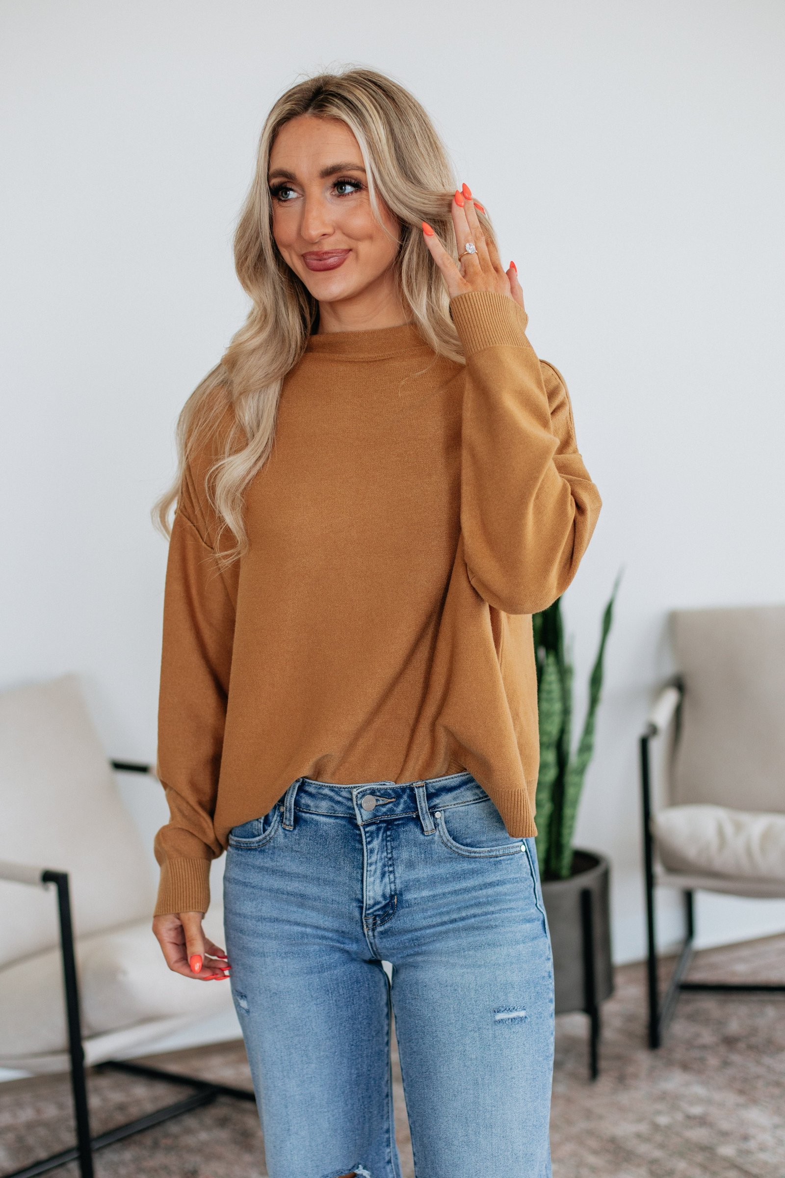 Marci Mock Neck Sweater - Image 11