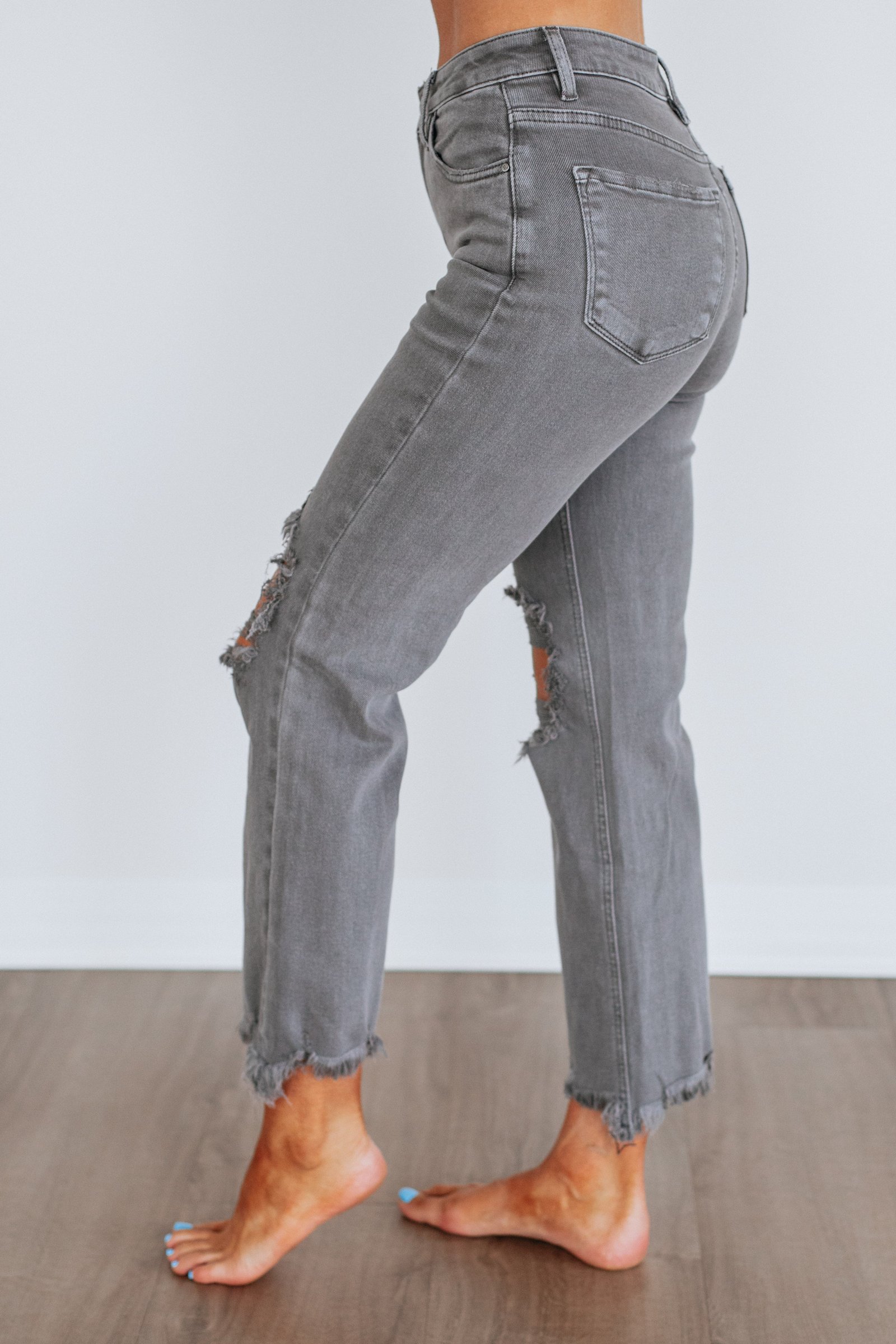 Rudy Risen Jeans - Charcoal - Image 2