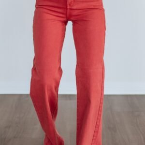 Kenna Risen Jeans - Brick