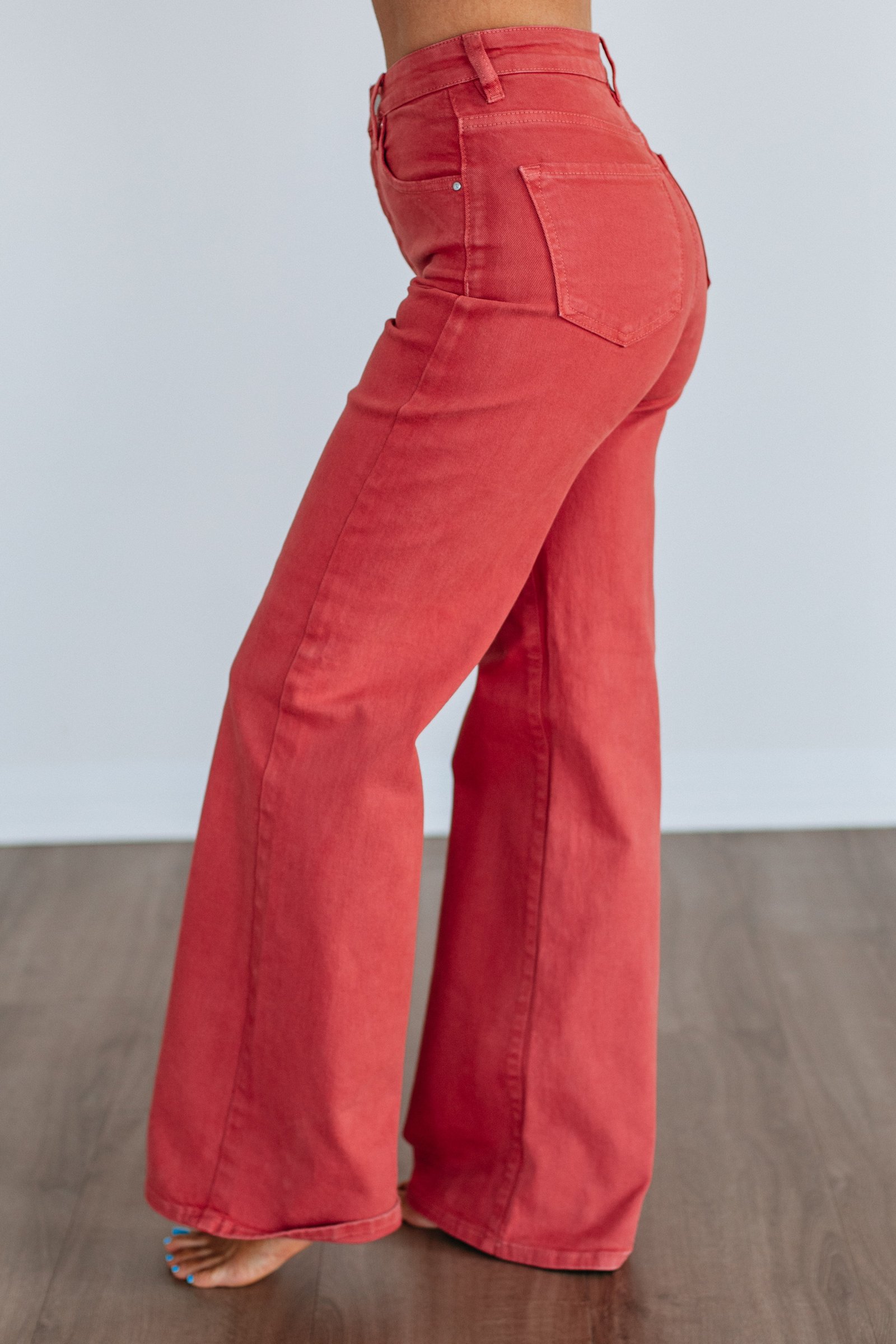 Kenna Risen Jeans - Brick - Image 2