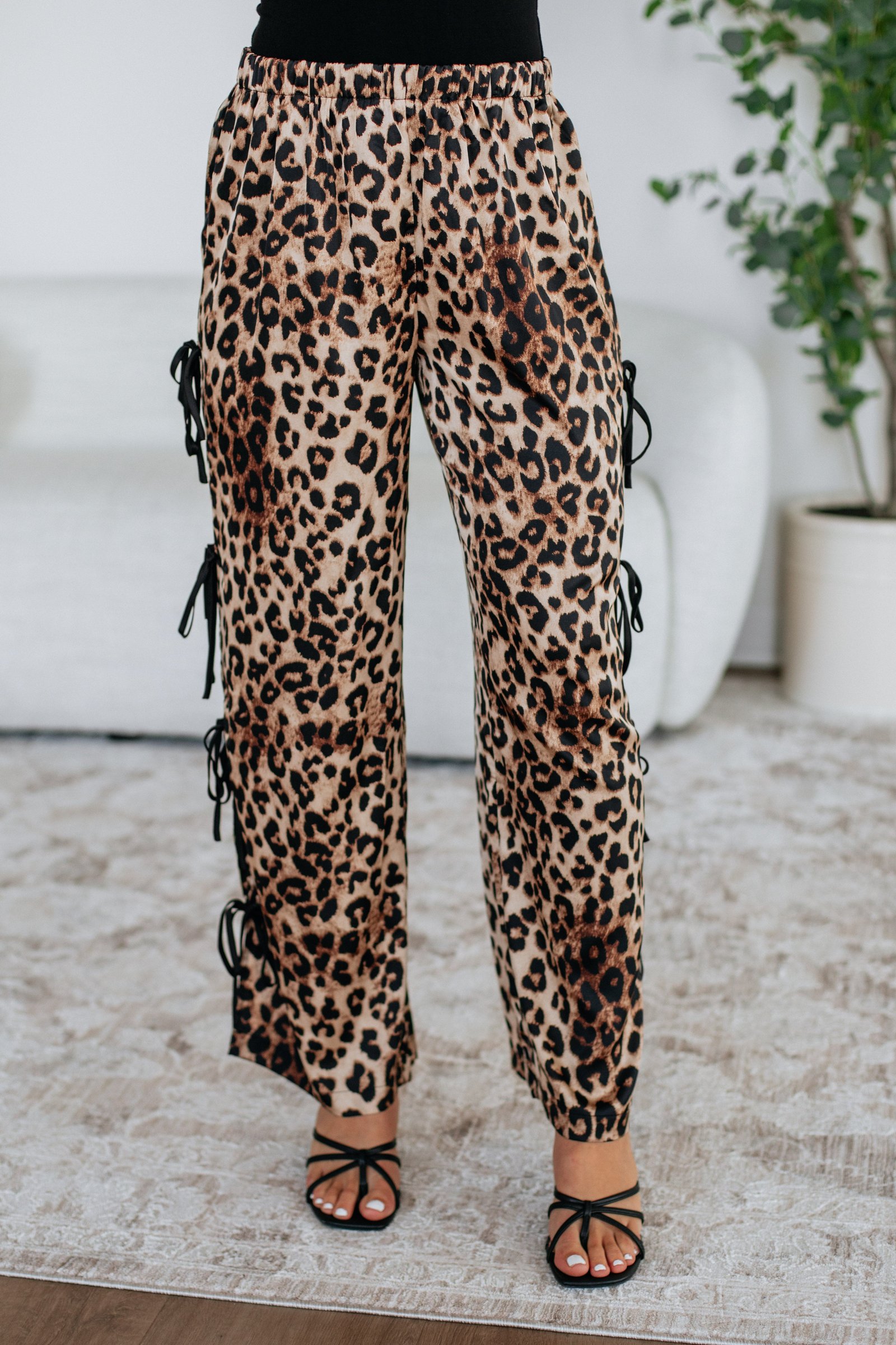 Celena Leopard Pants - Image 2