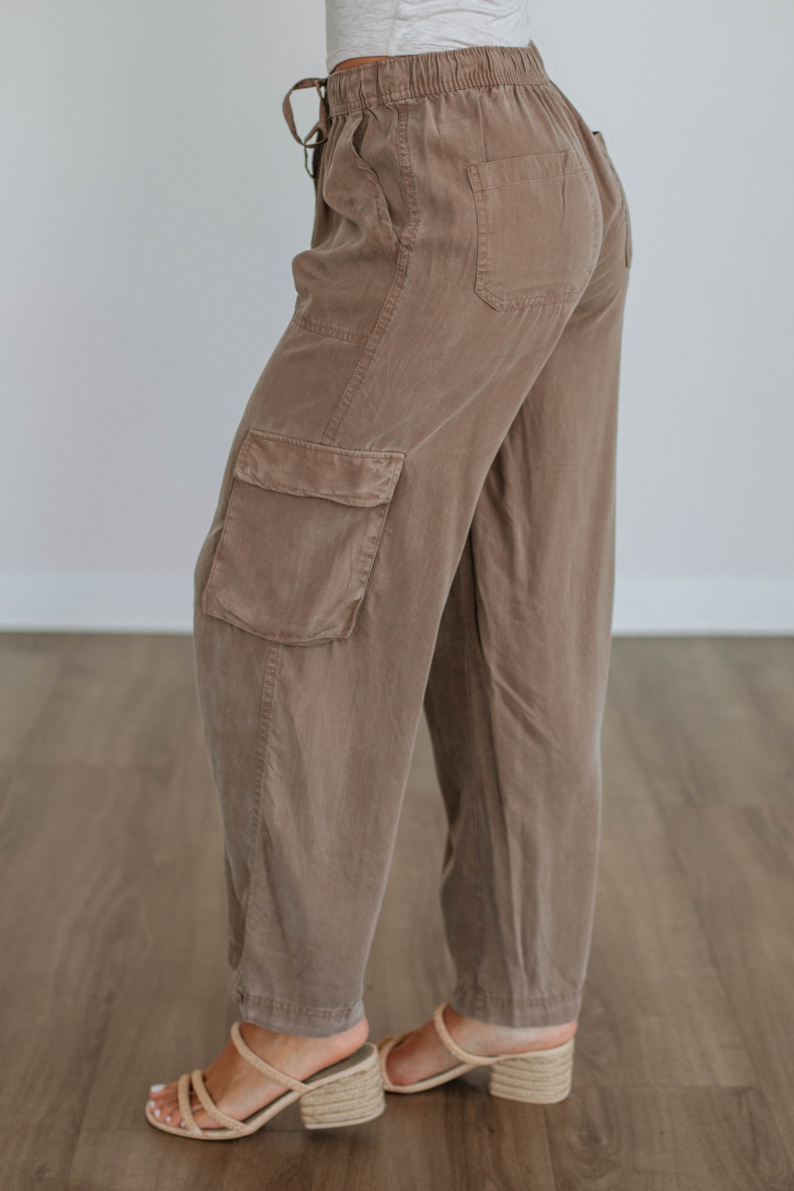 Wylie Cargo Pants - Mocha - Image 3