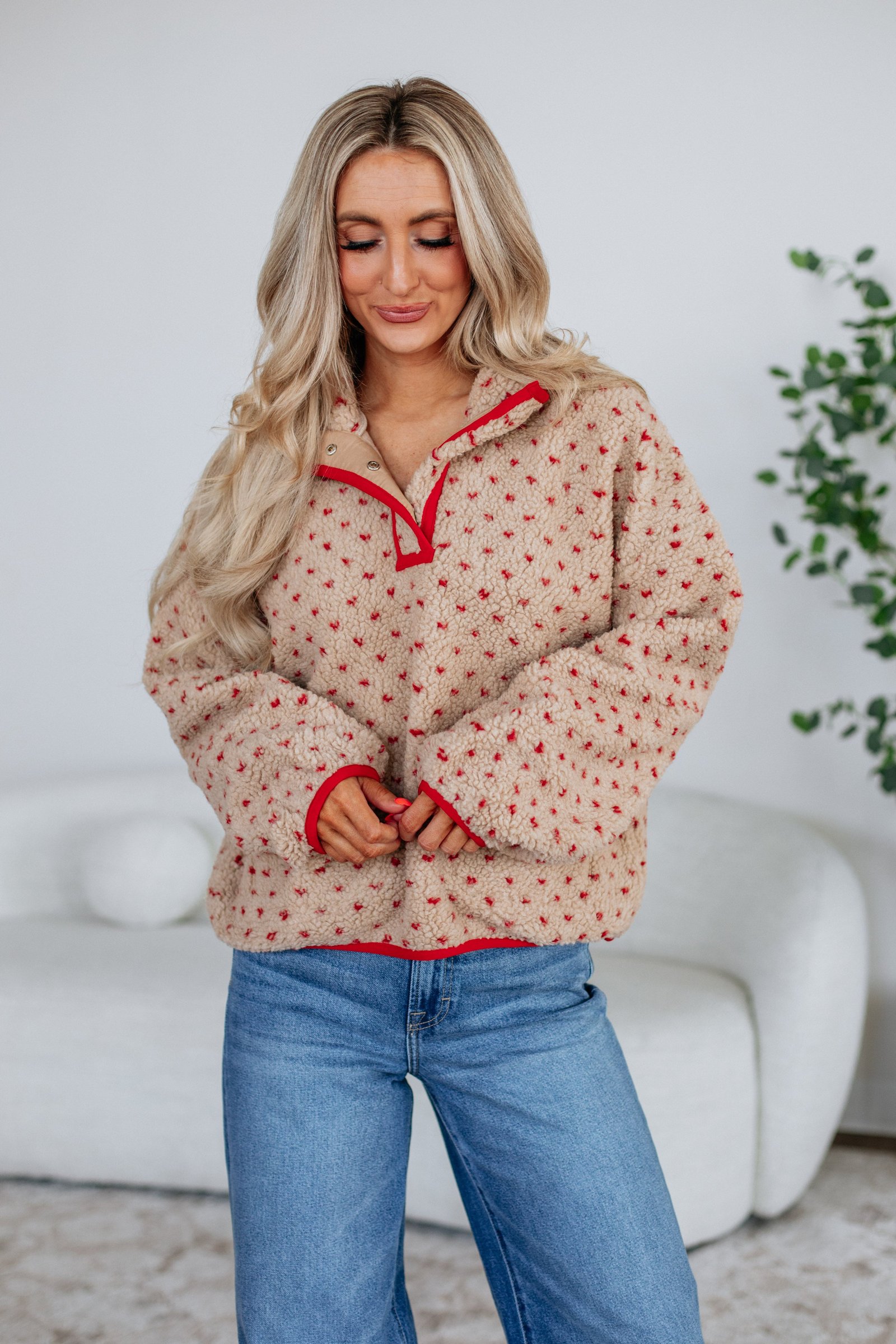 Taja Sherpa Pullover - Image 2