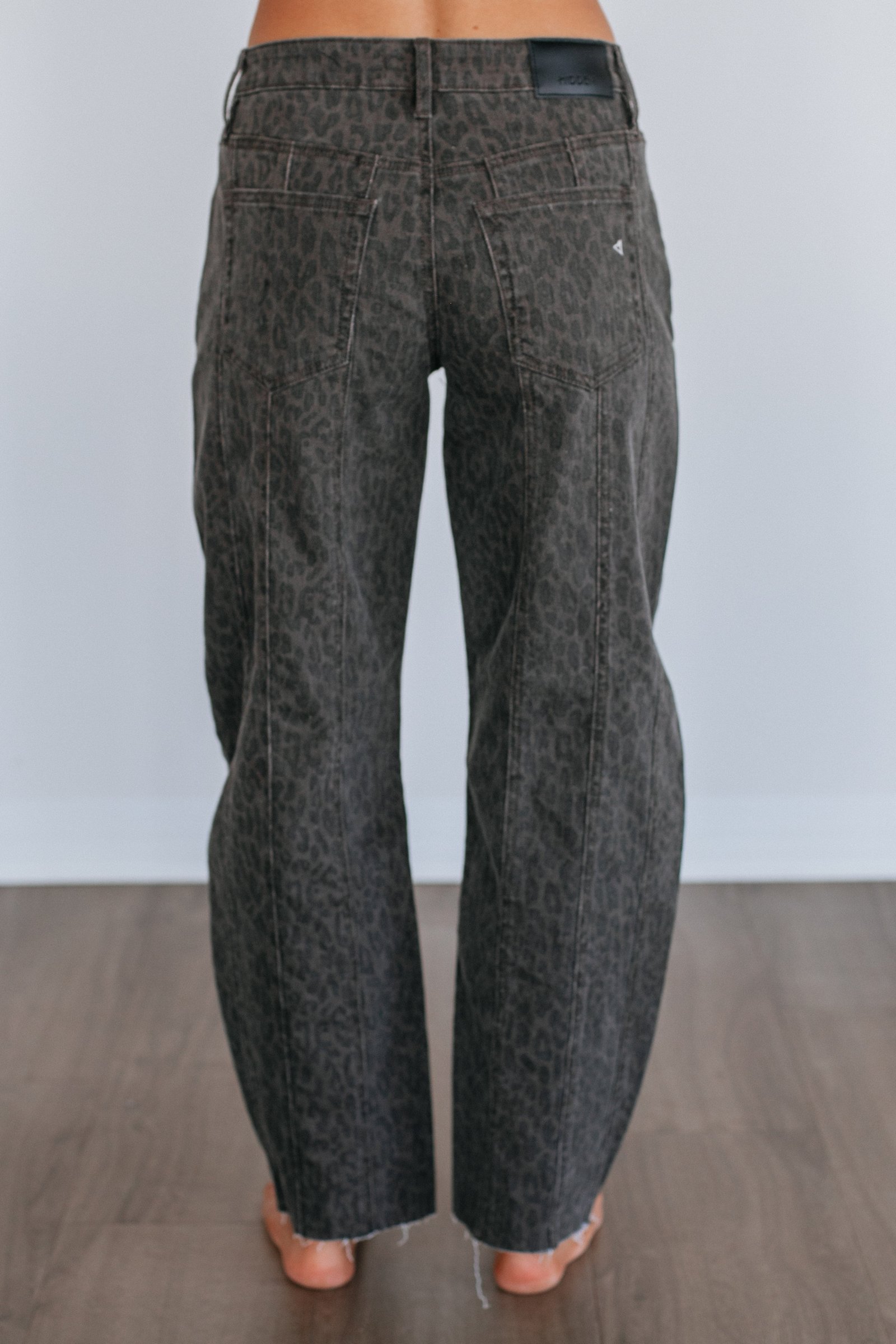 Sammie Hidden Jeans - Dark Cheetah - Image 4