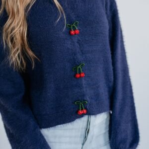 Sweet As Cherry Pie Cardigan