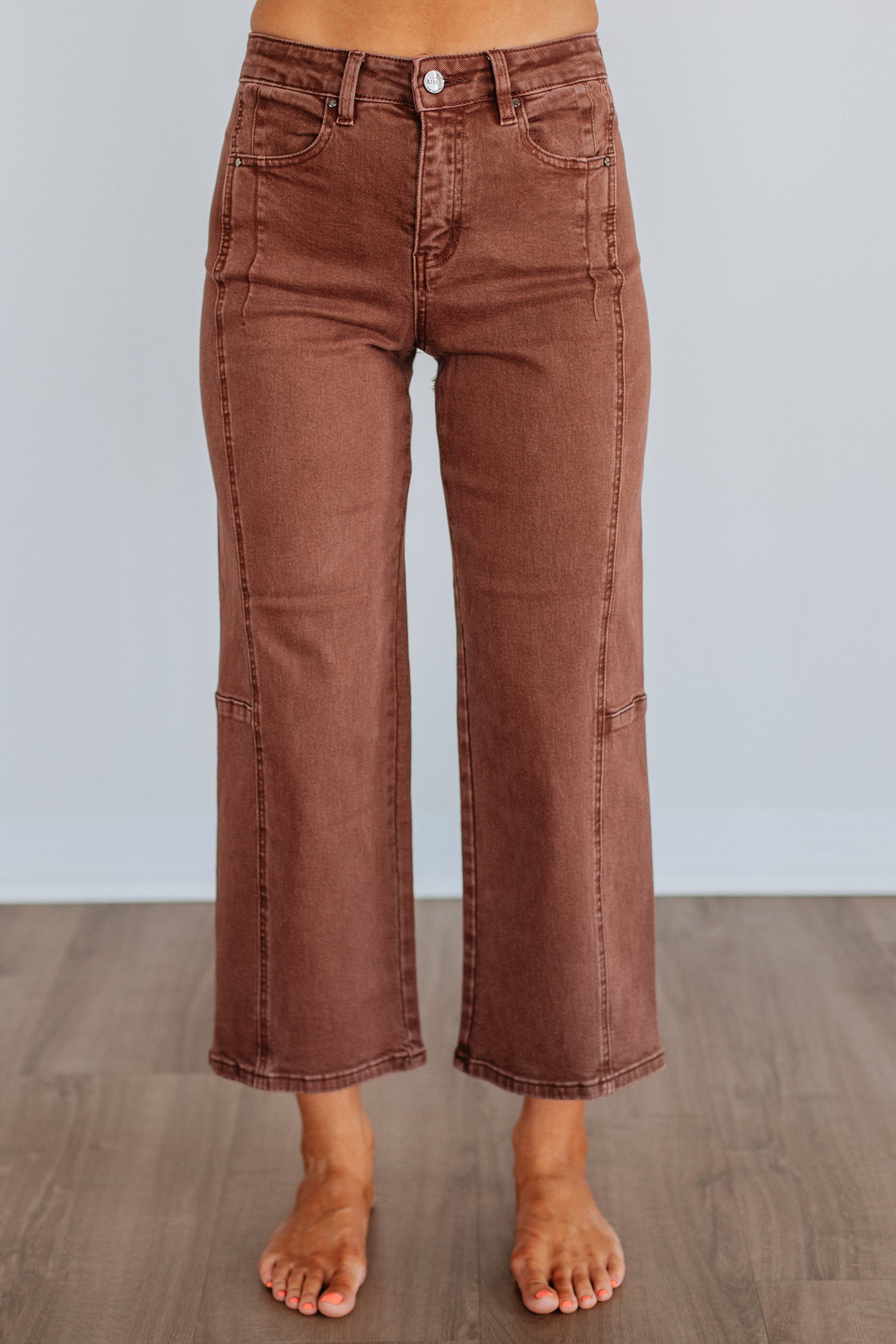 Milan Risen Jeans - Espresso - Image 3