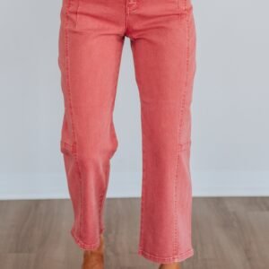 Milan Risen Jeans - Brick